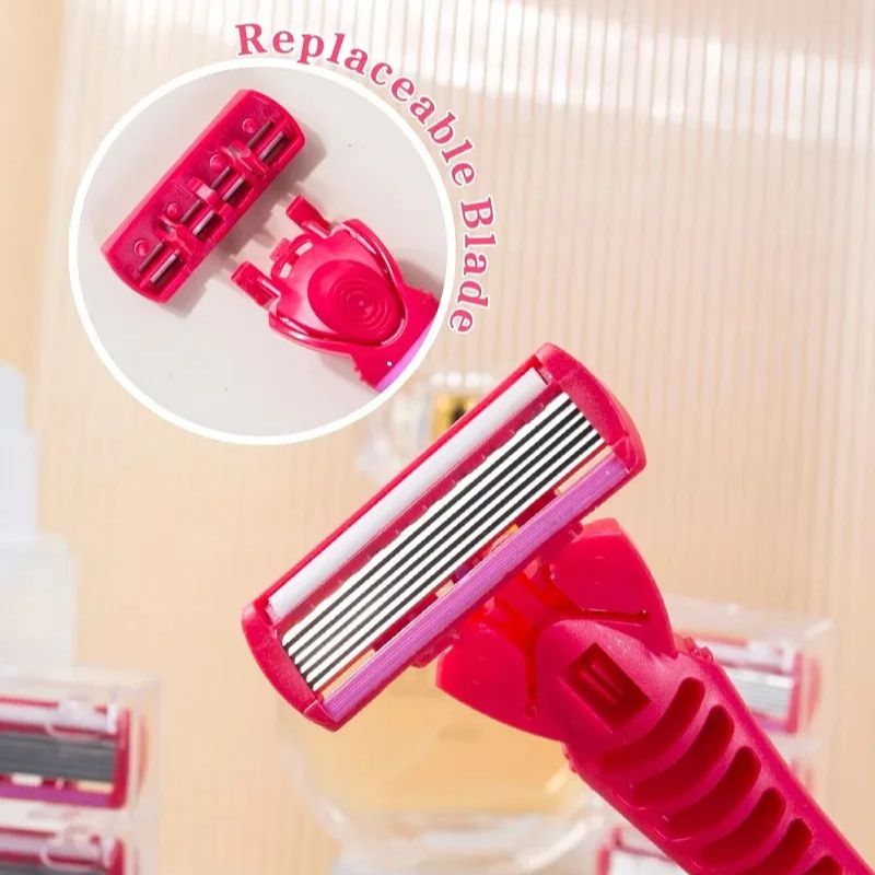 Safety Razor Handle - 1 alça + 18 lâminas/navalha de