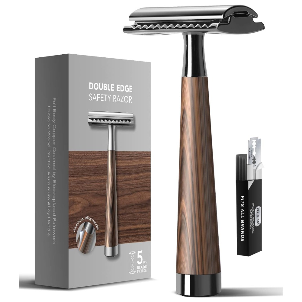 Safety Razor Handle - Navalha de Segurança Profissional Masculina de