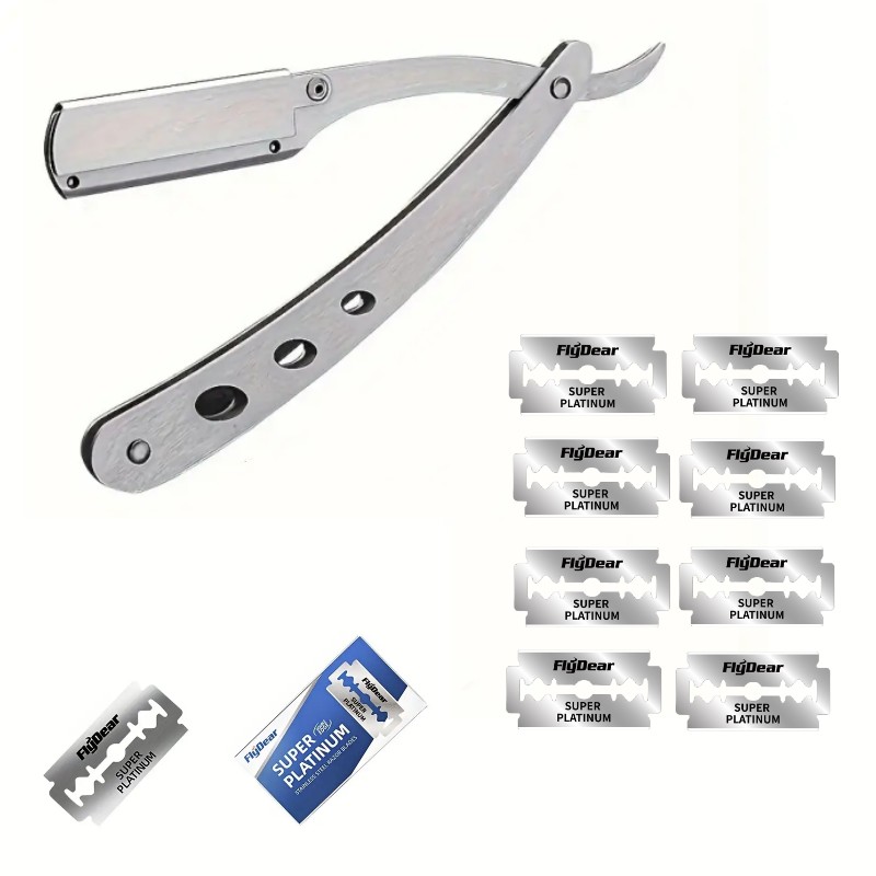Safety Razor Handle - Navalha de Barbear Manual Dobrável de