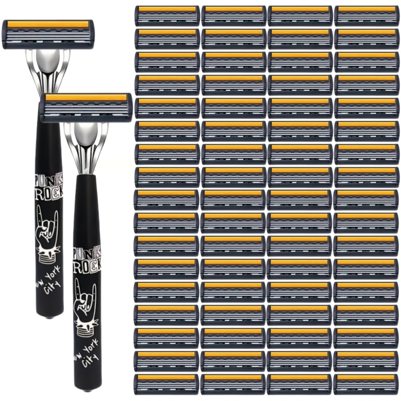 Safety Razor Handle - Navalha de Segurança Profissional Manual com