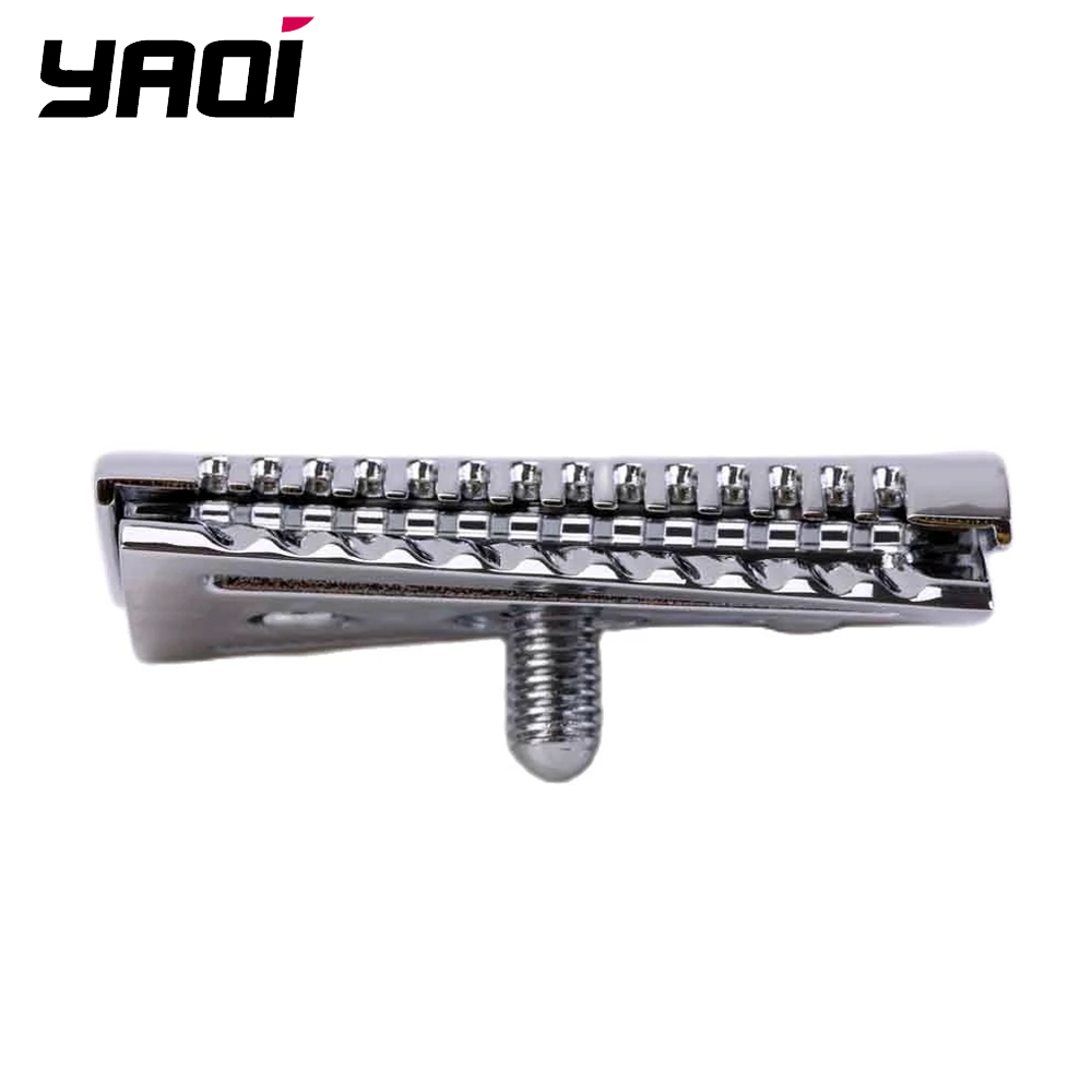 Safety Razor Handle - YAQI Top Aggressive Chrome Color Duplo
