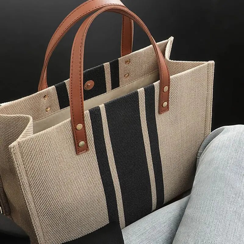 Linen Bag Bulk - Bolsa de Viagem Canvas de Grande