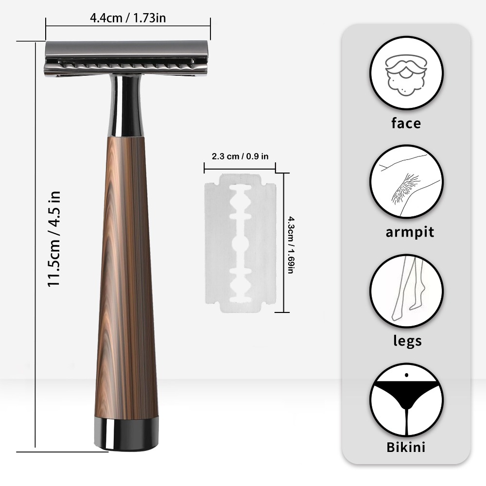 Safety Razor Handle - Navalha de Segurança Avançada de Dupla