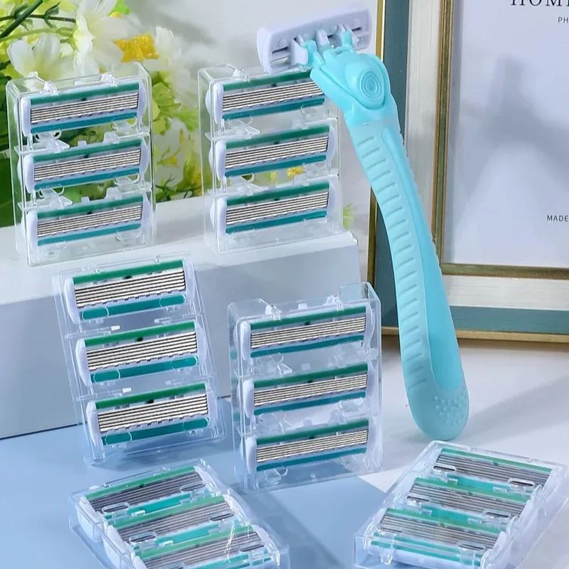 1 alça + 18 lâminas/navalha de - Safety Razor Handle avaliação e preço