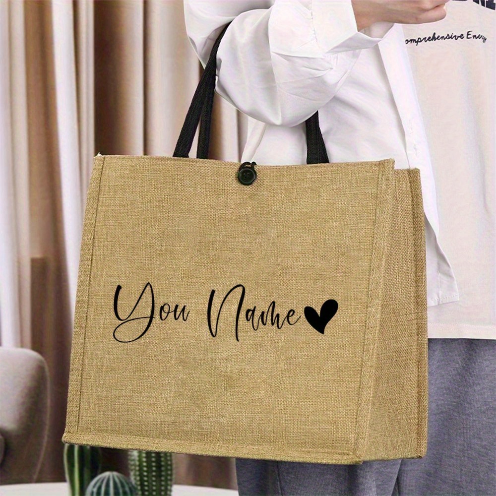 Bolsa de Linho Personalizada c - Linen Bag Bulk avaliação e preço