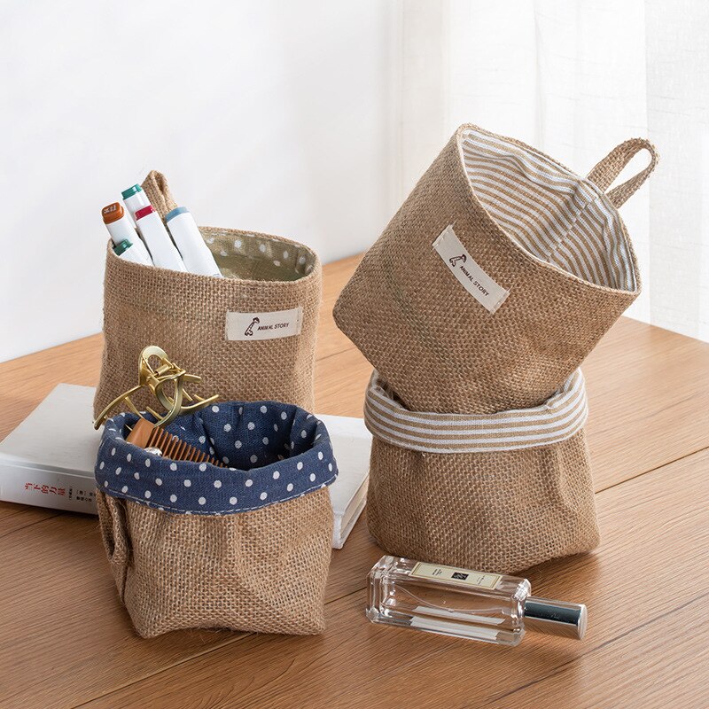 Pequena cesta de armazenamento - Linen Bag Bulk avaliação e preço