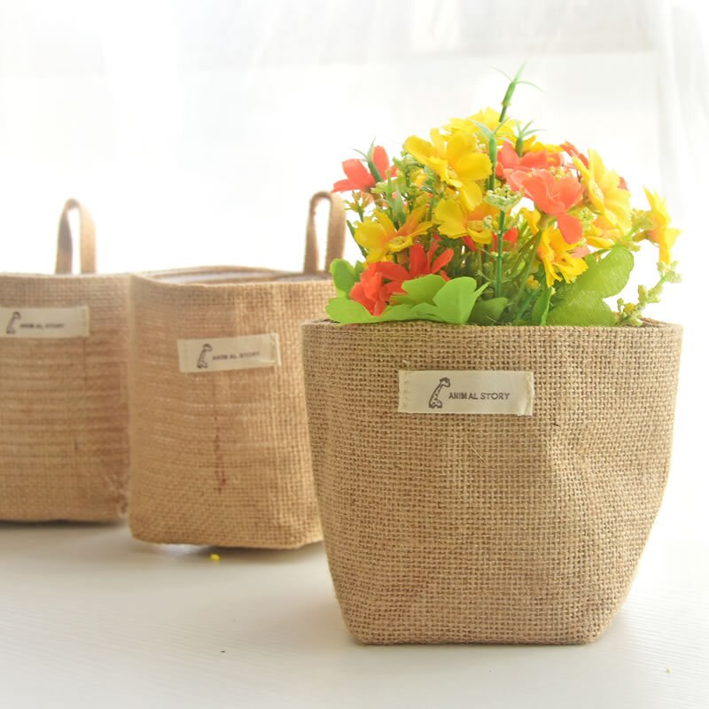 Pequena cesta de armazenamento - Linen Bag Bulk avaliação e preço