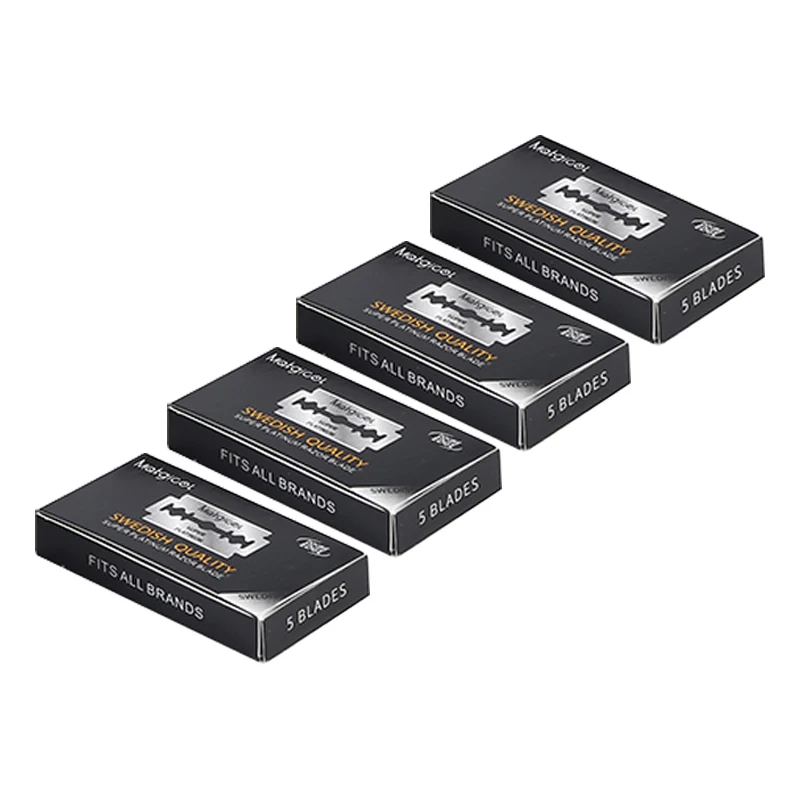 Atacado: 20 Lâminas de Barbear - Safety Razor Handle avaliação e preço