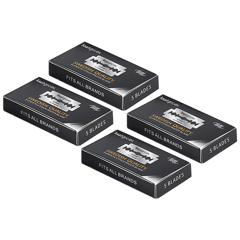 Atacado: 20 Lâminas de Barbear - Safety Razor Handle avaliação e preço