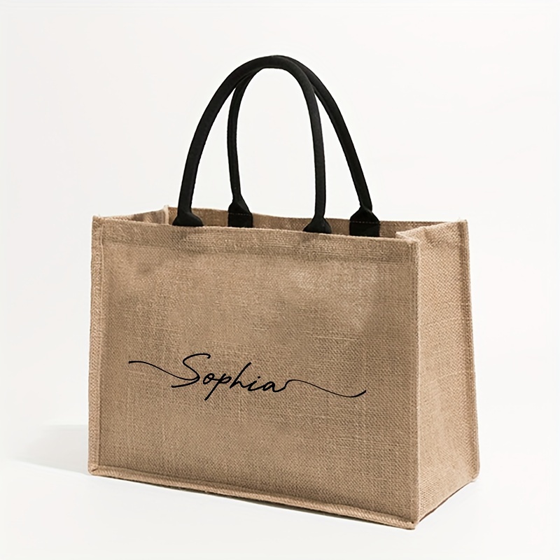 Bolsa de Praia Personalizada c - Linen Bag Bulk avaliação e preço