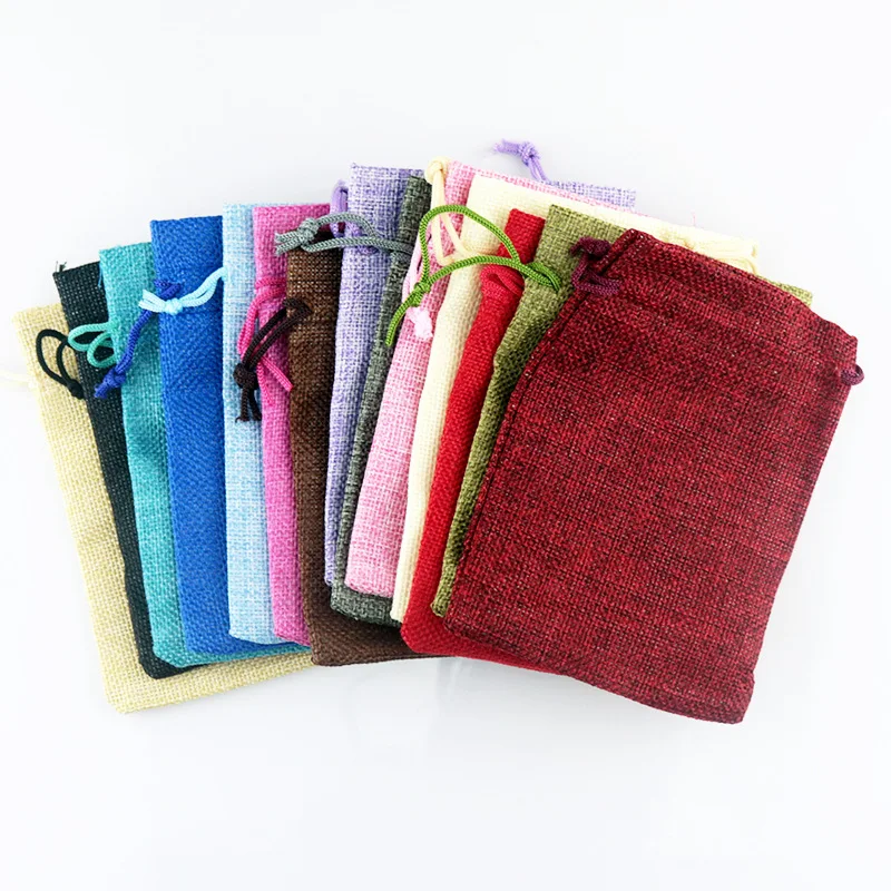50 unidades/lote Sacolas de Pr - Linen Bag Bulk avaliação e preço