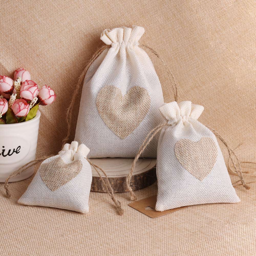 Linho Saco De Jóias com Cordão - Linen Bag Bulk avaliação e preço