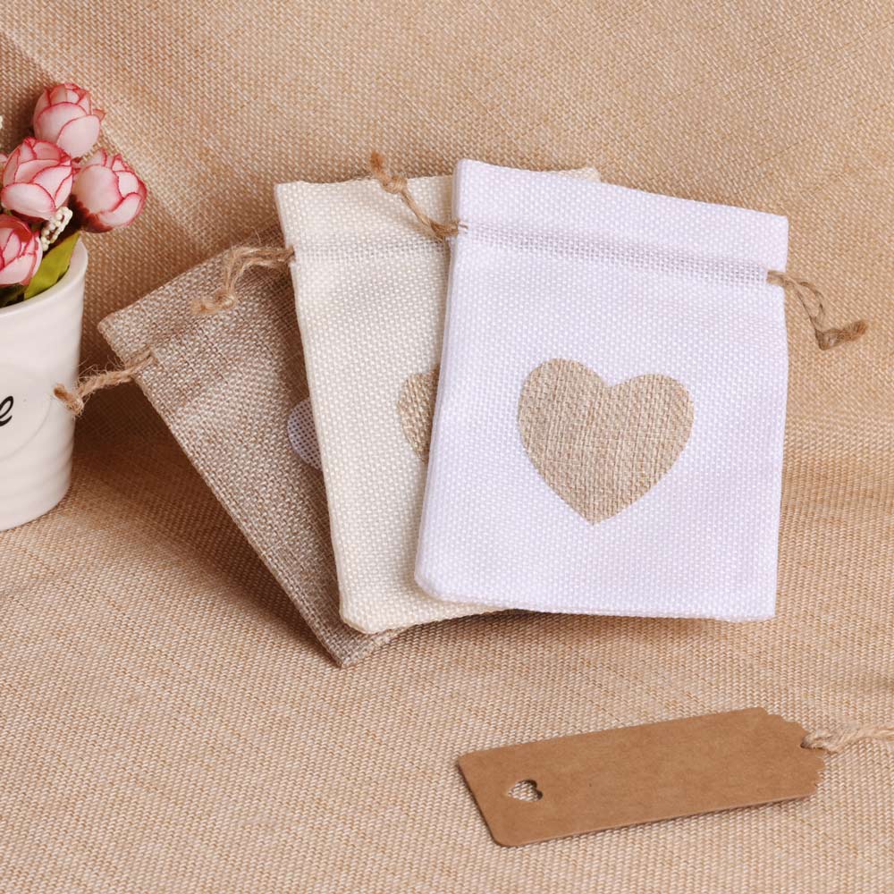 Linho Saco De Jóias com Cordão - Linen Bag Bulk avaliação e preço