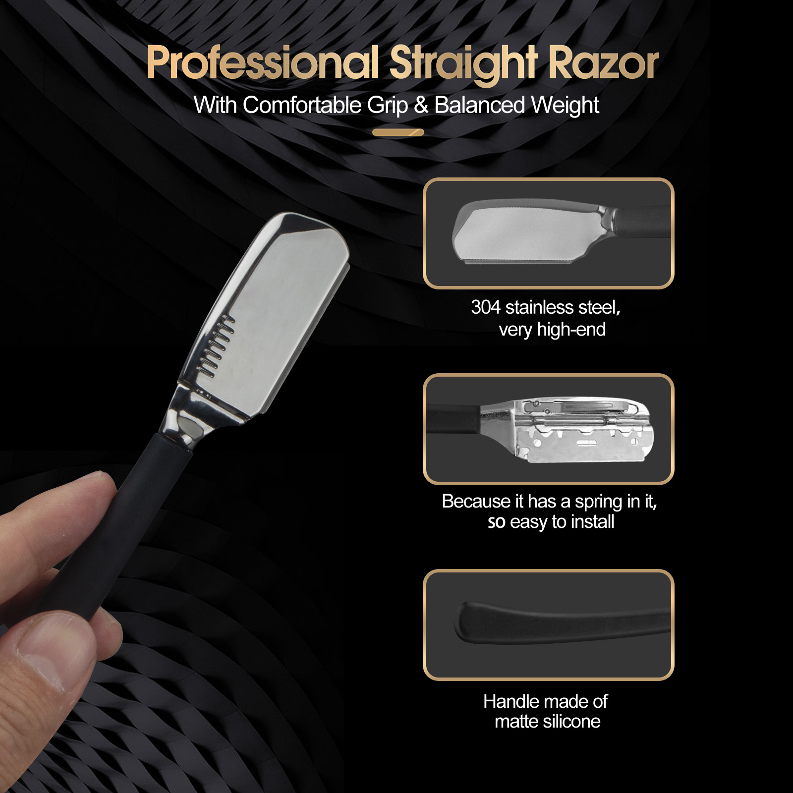 1 Unidade Navalha Profissional - Safety Razor Handle avaliação e preço