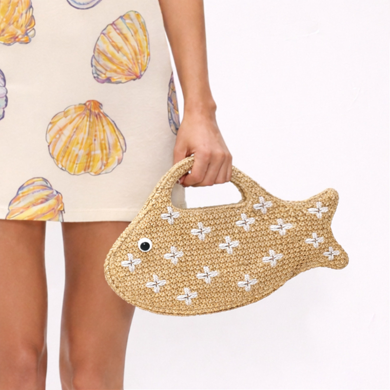 Bolsa de Palha de Ráfia Trança - Linen Bag Bulk avaliação e preço