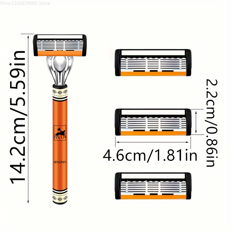 Conjunto de Aparelho de Barbea - Safety Razor Handle avaliação e preço