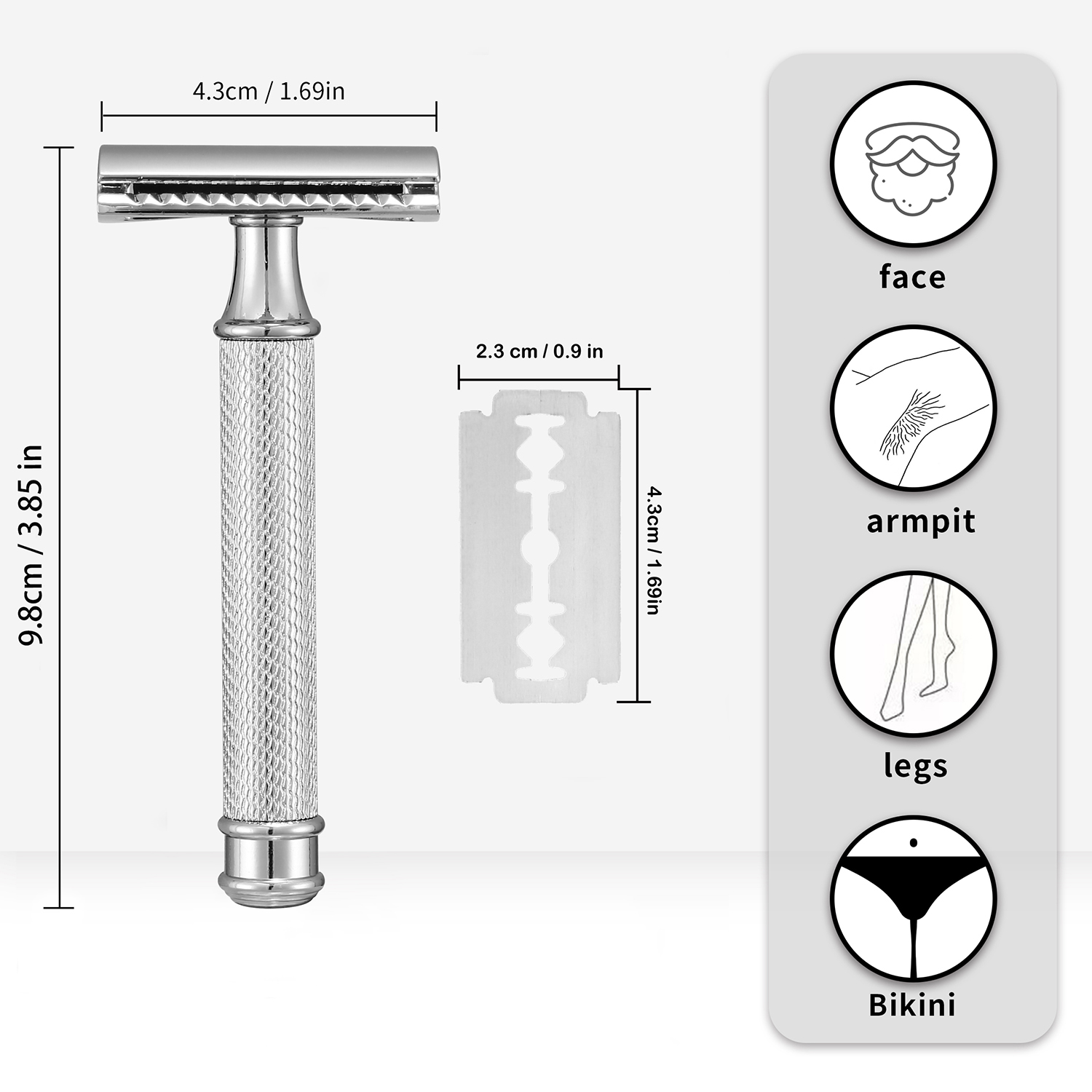 Navalhas de Segurança Premium  - Safety Razor Handle avaliação e preço