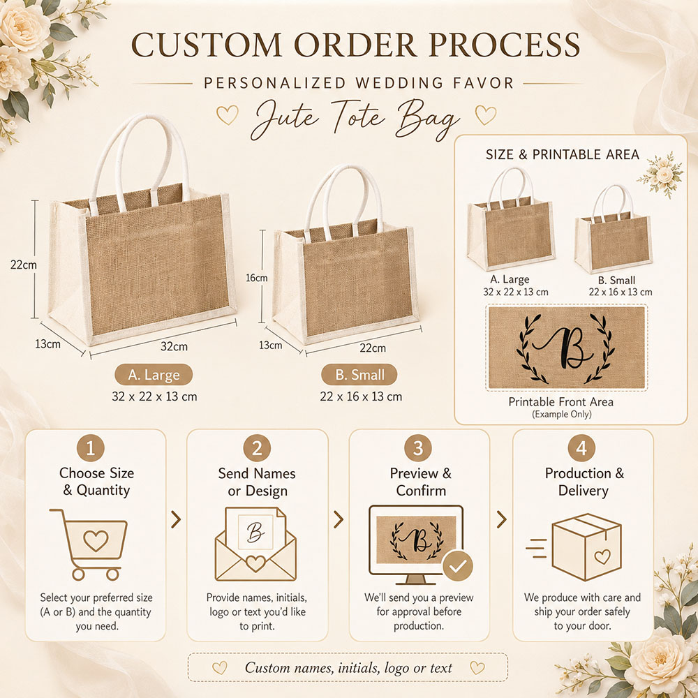 Sacola de Presente de Casament - Linen Bag Bulk avaliação e preço